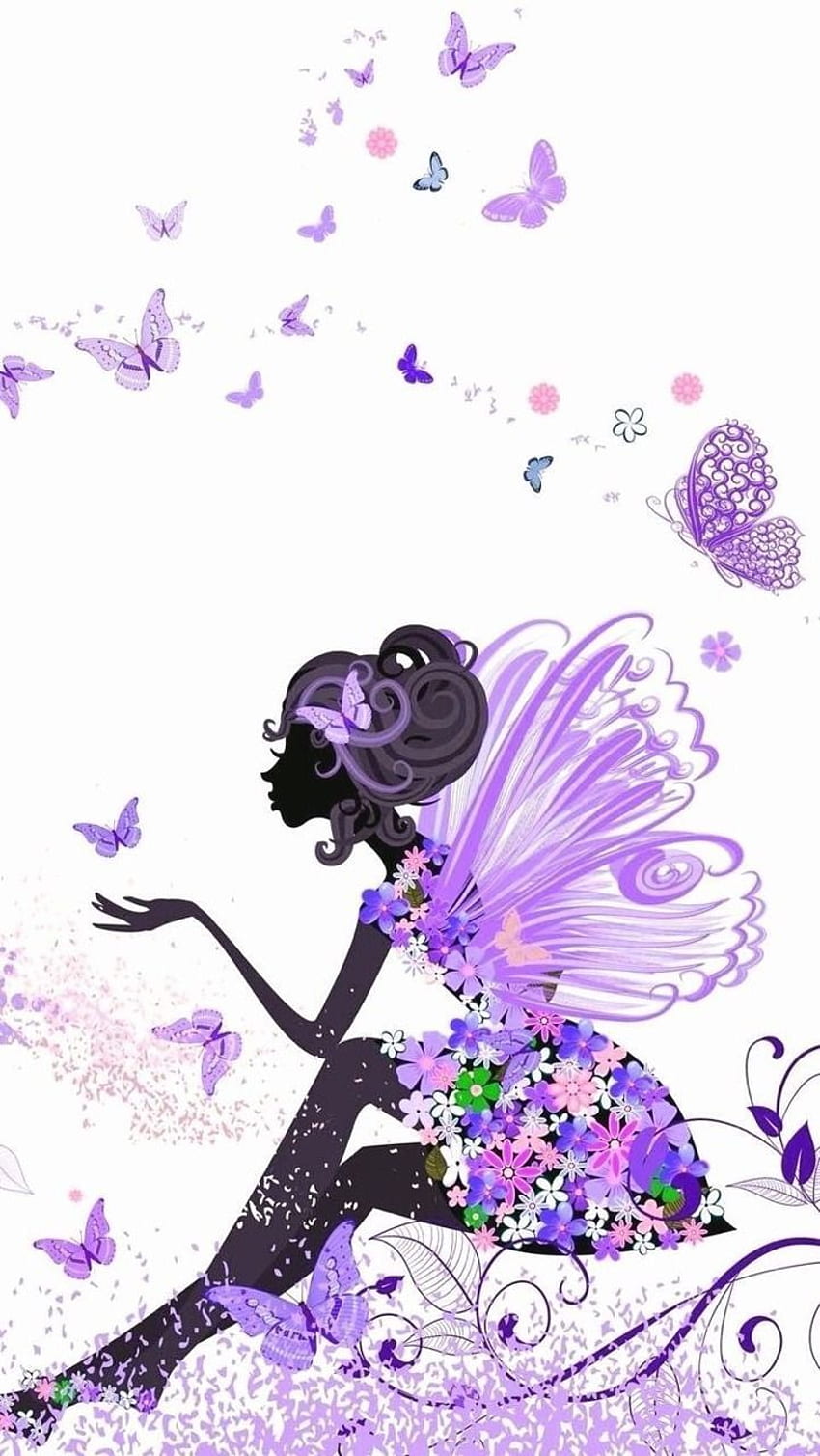 Fairy , Butterfly, Butterflies and Fairies HD phone wallpaper