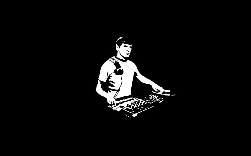 DJ Spock, Star Trek, spazio, DJ, Spock Sfondo HD