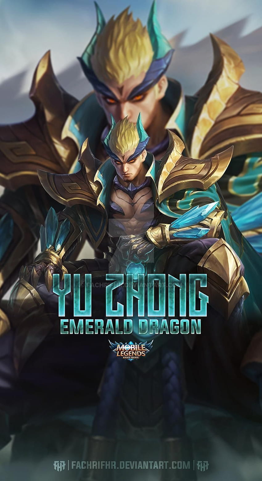 Yu Zhong Emerald Dragon in 2020. Mobile legend , Mobile legends, Emerald dragon HD phone wallpaper