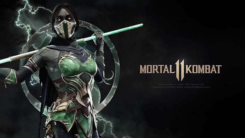 Jade Mortal Kombat, Mortal Kombat 11 Jade Tapeta HD