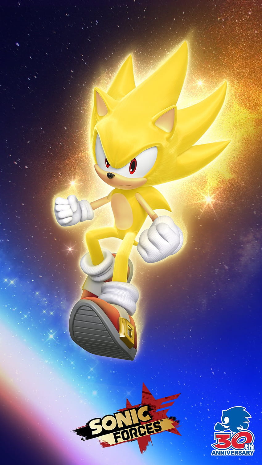 Super Sonic, erizo fondo de pantalla del teléfono