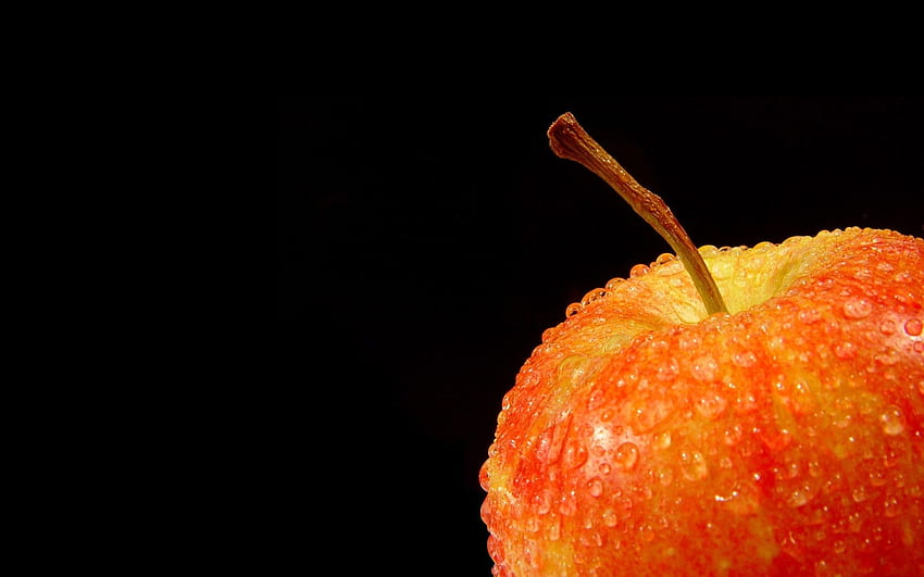 Fruits, Food, Apples, Drops HD wallpaper