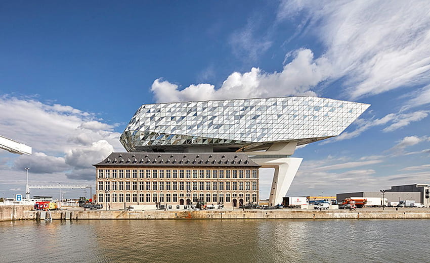 Zaha Hadid Architects complete Port House in Antwerp. * HD wallpaper