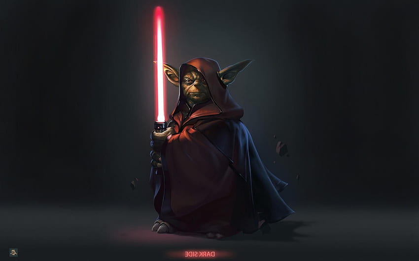 Spada laser Yoda di Star Wars, fantastica spada laser Sfondo HD