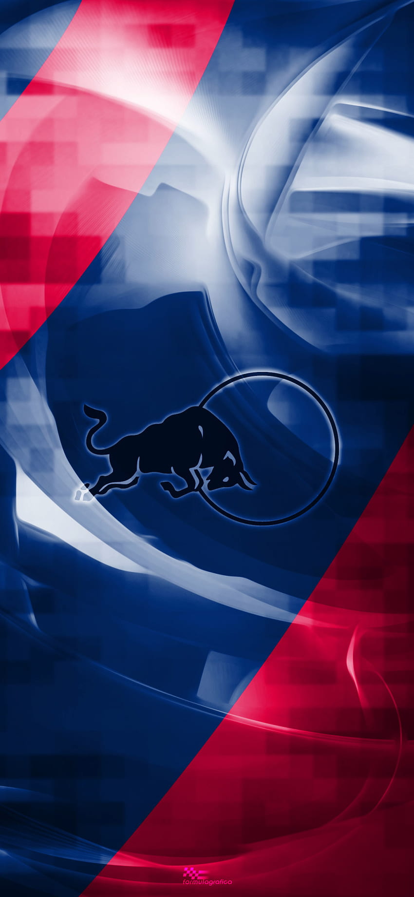 FormulaGrafica - iPhone / smartfon - Formuła 1 2019, logo Red Bull Tapeta na telefon HD