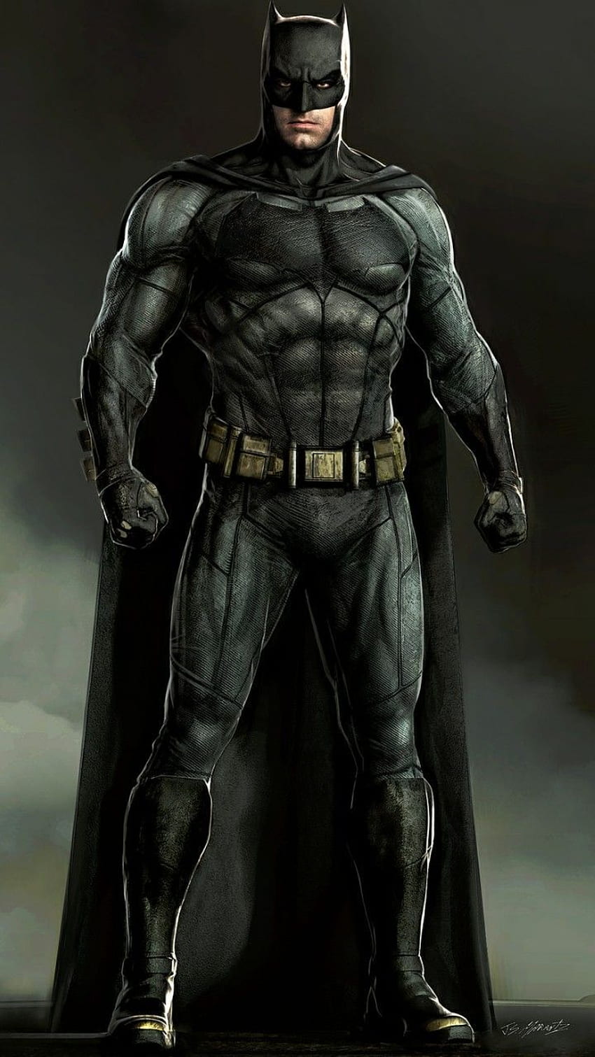 BatmanBen Affleck. Concetto di Batman, Concept Art di Batman, Poster di Batman Sfondo del telefono HD