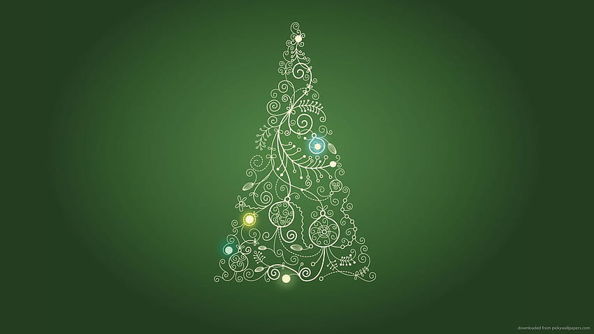 Christmas Stuff, Green Christmas HD wallpaper