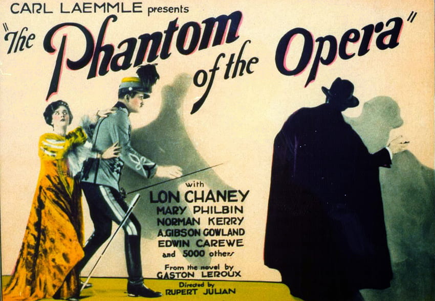 The Phantom Of The Opera - Phantom Of The Opera 1925 ยนตร์ วอลล์เปเปอร์ HD
