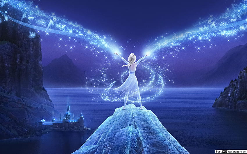O magnífico poder de gelo de Elsa flui através de arendelle, Frozen Arendelle papel de parede HD