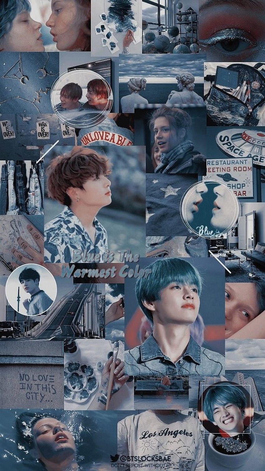 Taekook Aesthetic Credits To Twitter Btslocksbae © Hd Phone Wallpaper 