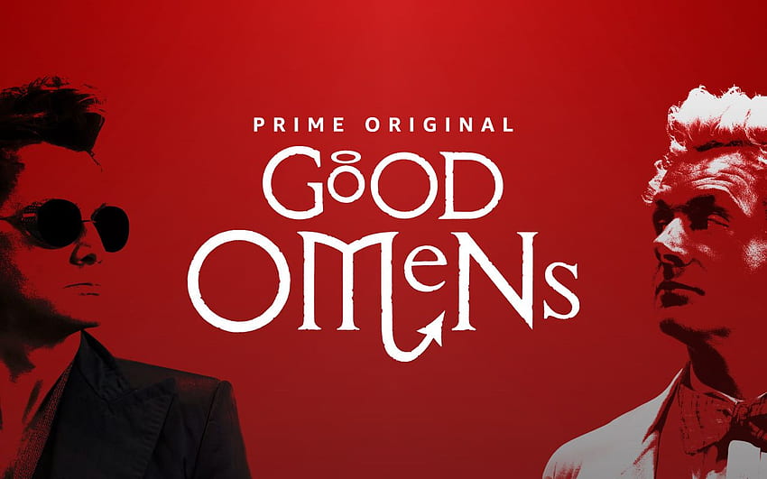 Prime Original Good Omens TV-Serienplakat HD-Hintergrundbild