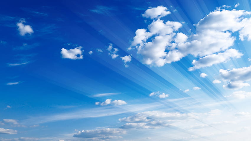 Ultrahochauflösender Wolkenhintergrund mit großem schirm HD-Hintergrundbild