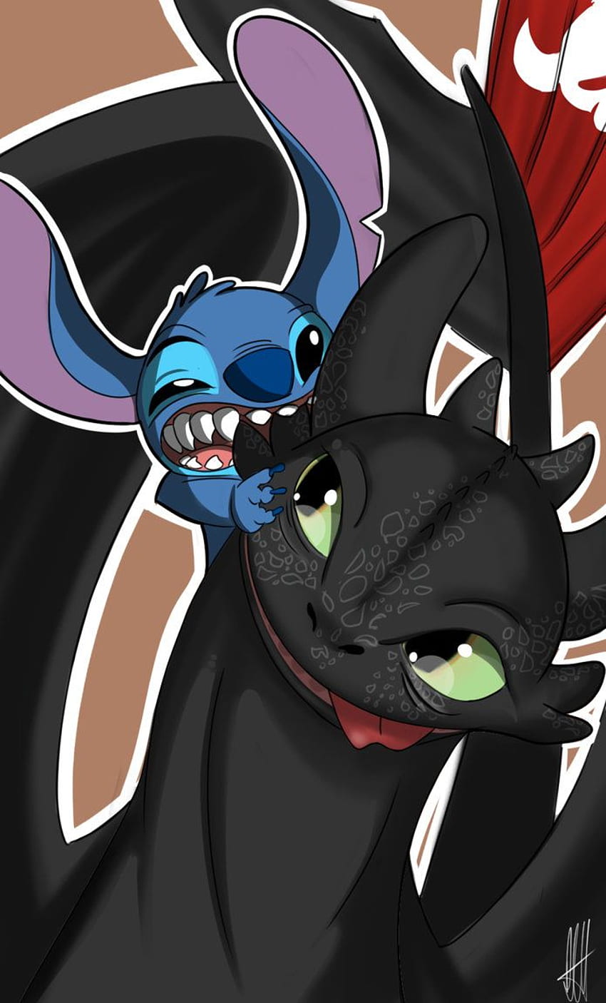 Toothless And Stitch Gifts  Merchandise for Sale  Redbubble