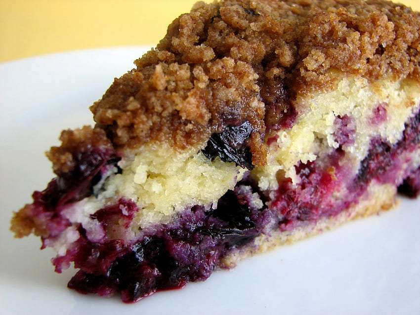 Blueberry Buckles, Kuchen, süß, Schnallen, Krümel, Heidelbeere, Dessert, lecker, Käse, abstrakt, Bäckerei, Sahne HD-Hintergrundbild