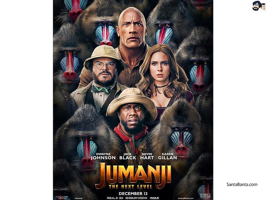 Jumanji Bir Sonraki Seviye Filmi, Jumanji: Bir Sonraki Seviye HD Duvar ...