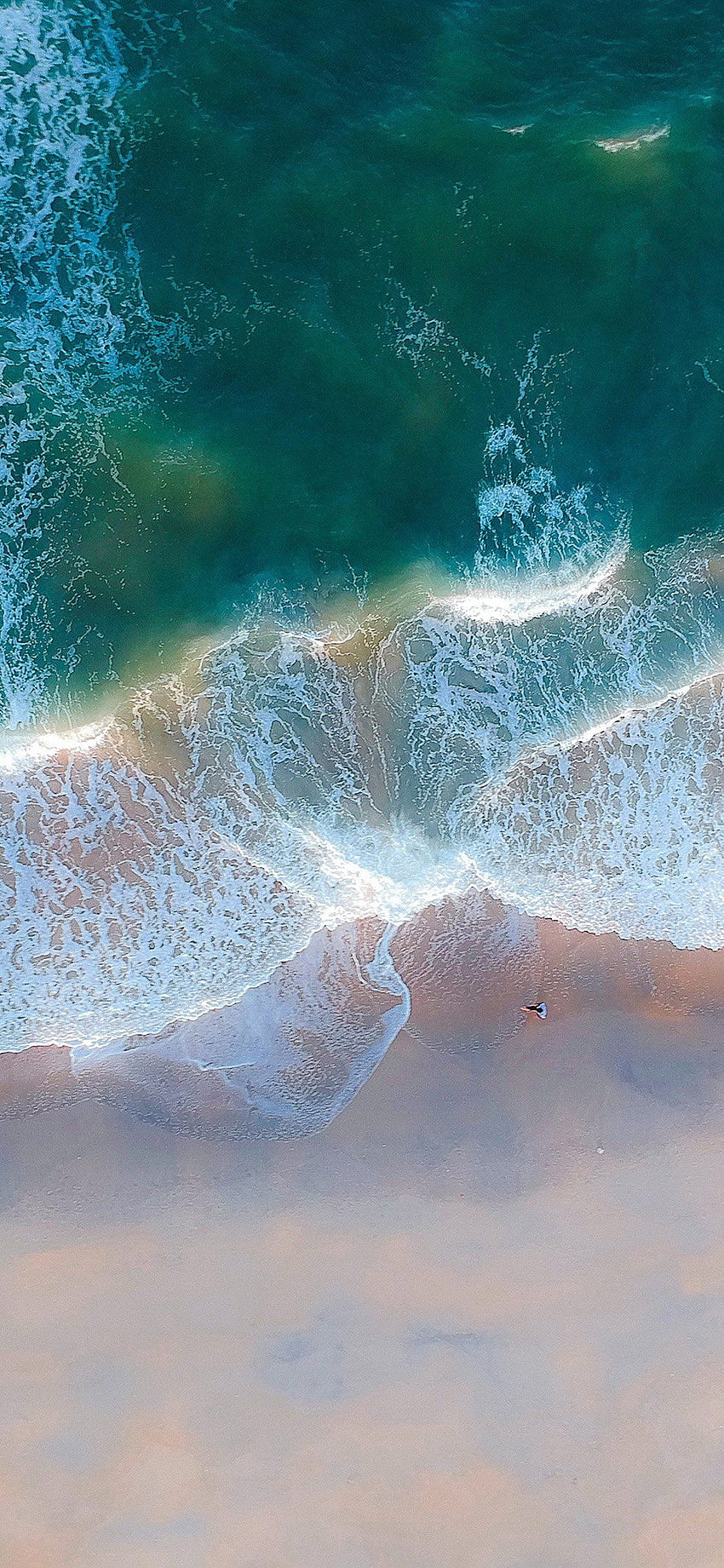 Deniz, kumsal, dalga, dünya görüşü iPhone HD telefon duvar kağıdı