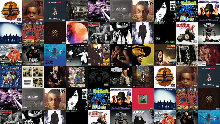Sampul Album Eminem, Album Hip Hop Wallpaper HD