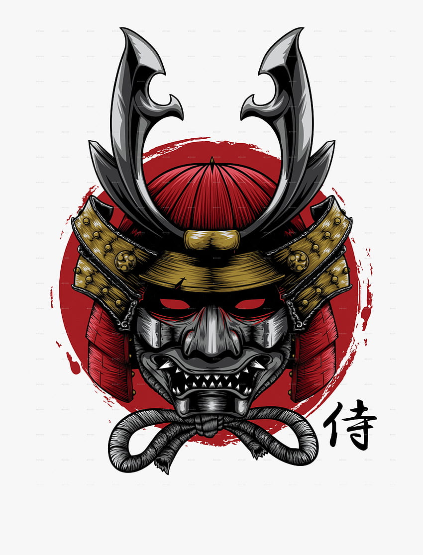 Head Ronin Pinterest Art And Warrior Tattoos - zbroja samuraja, hełm samuraja Tapeta na telefon HD