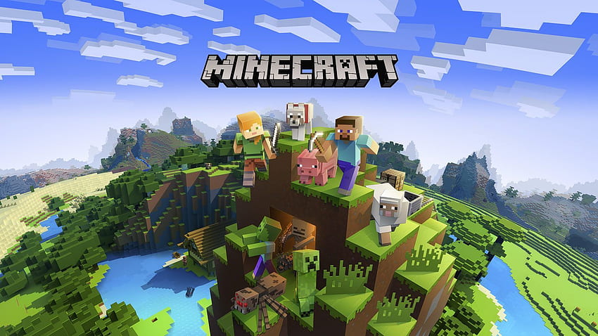 Minecraft Better Together Update ви позволява да започнете на конзолата и да продължите да играете на мобилно устройство HD тапет