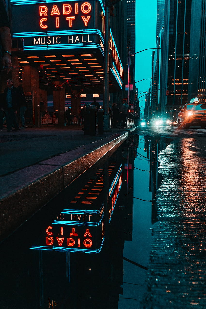 Rain City, Raining City HD phone wallpaper | Pxfuel