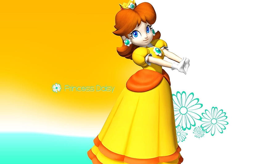 Prinzessin Daisy, Prinzessinnen Super Mario Brothers HD-Hintergrundbild