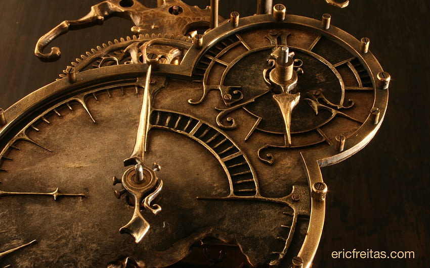 if only i could metal work. Steampunk , Clock , Steampunk clock HD wallpaper