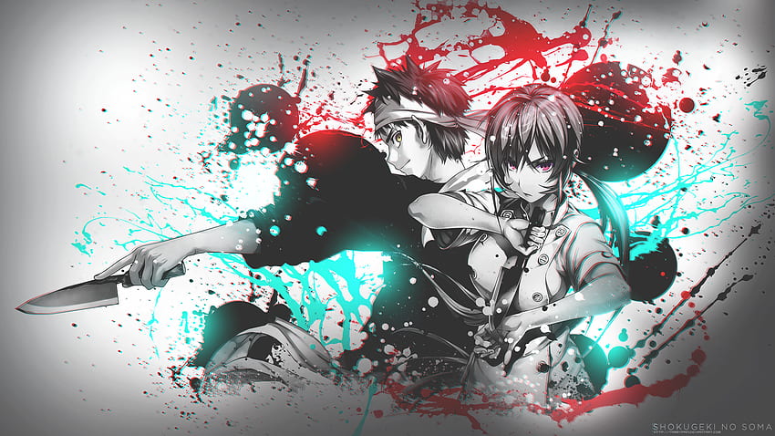 Food Wars: Shokugeki no Soma and Background HD wallpaper Food Wars: Shokugeki no Soma and Background HD wallpaper