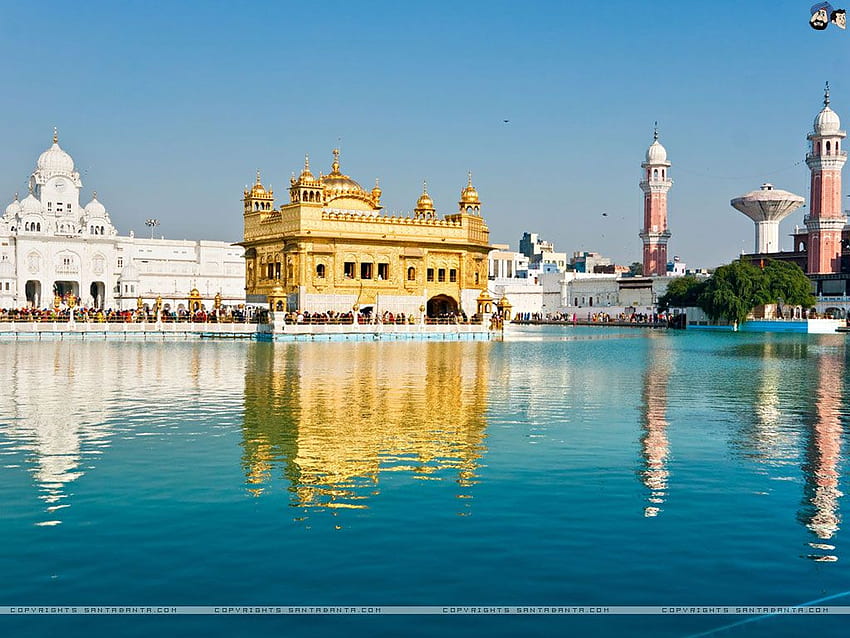 Złota Świątynia – Darbar Sahib Amritsar – Tapeta HD