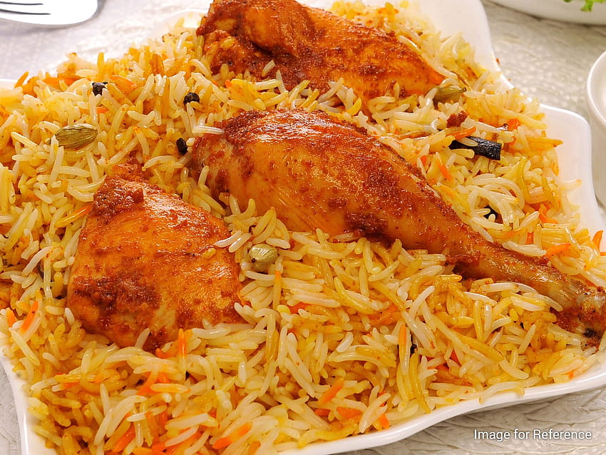 Basanti Fast Food ki Chicken Biryani, Basanti Fast Food, Baleshwar - Taste of City, Biriyani Sfondo HD