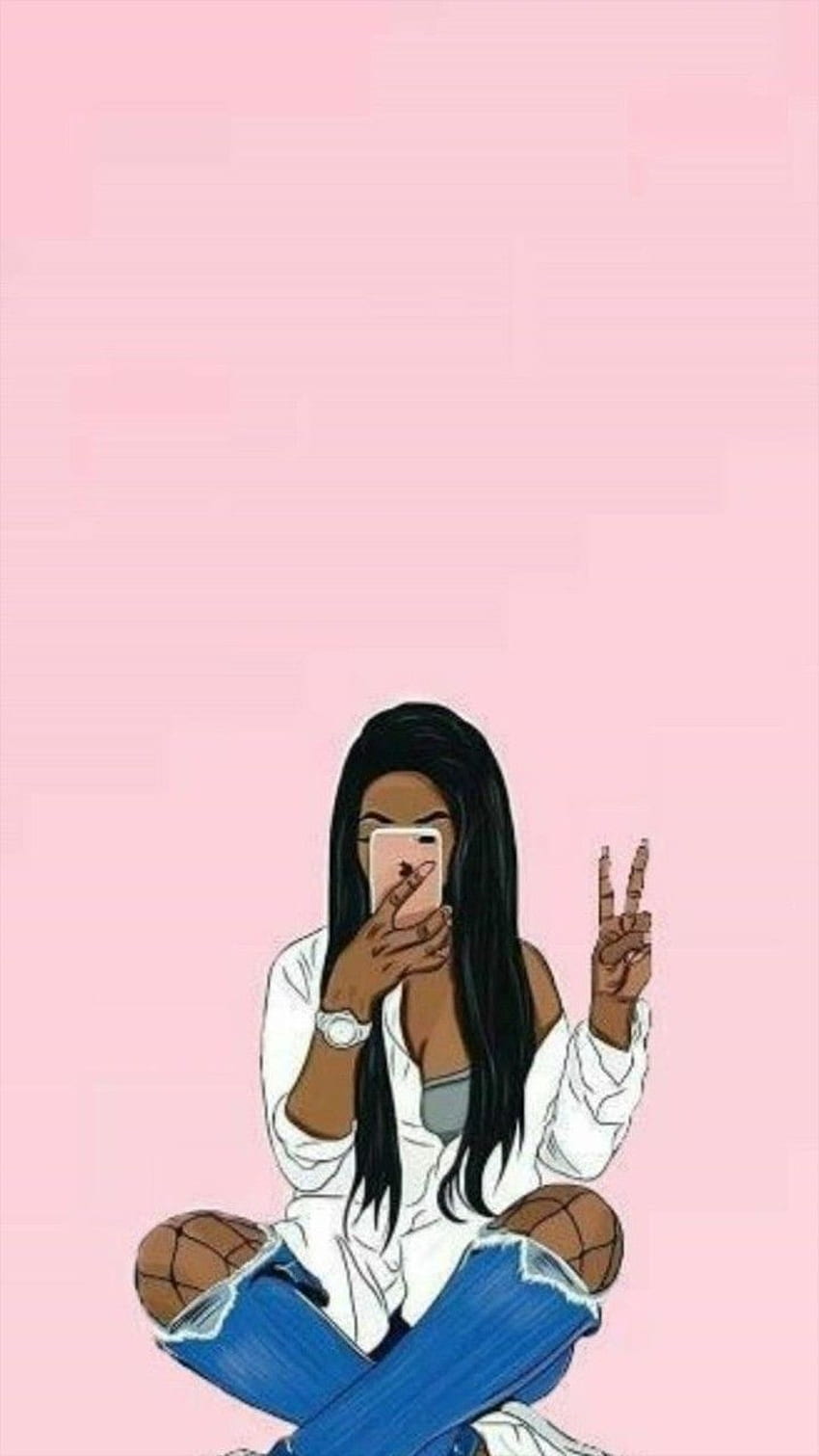 Follow me for more and background. Black girl magic, Black Girl Aesthetic HD  phone wallpaper | Pxfuel