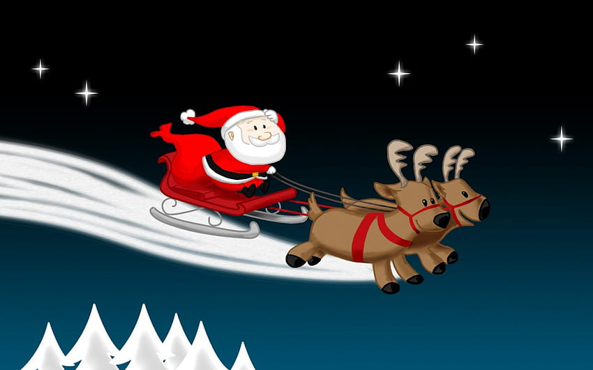 Santa Claus, cg, natal, claus, hadiah, santa Wallpaper HD
