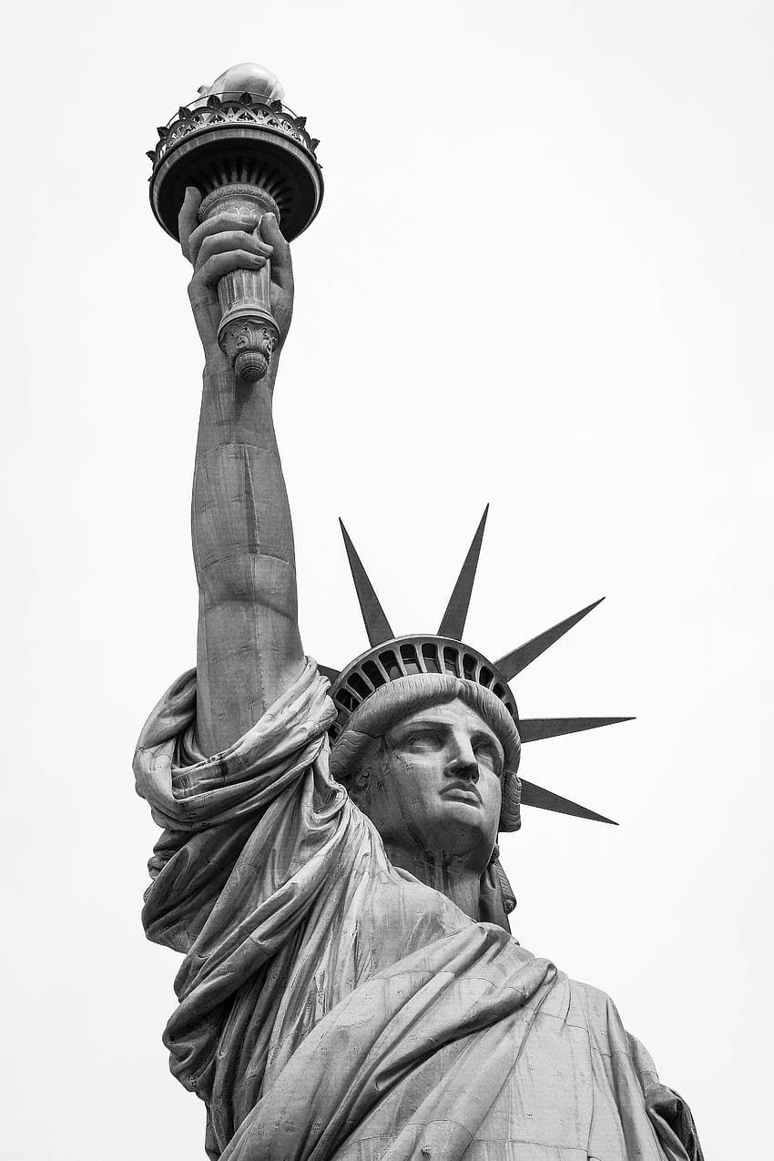 Estátua da Liberdade - -, Noite da Estátua da Liberdade Papel de parede de celular HD