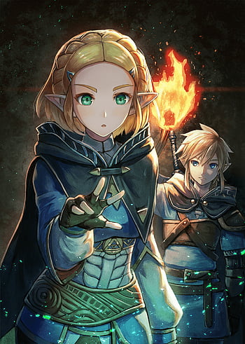 Princess Zelda And Link (The Legend Of Zelda) Live Wallpaper