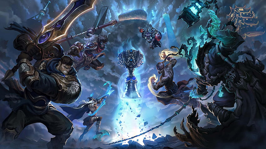 SKINS DE CAMPEONES FPX WORLDS 2019 - LEE SIN, VAYNE, THRESH, GANGPLANK,  MALPHITE 