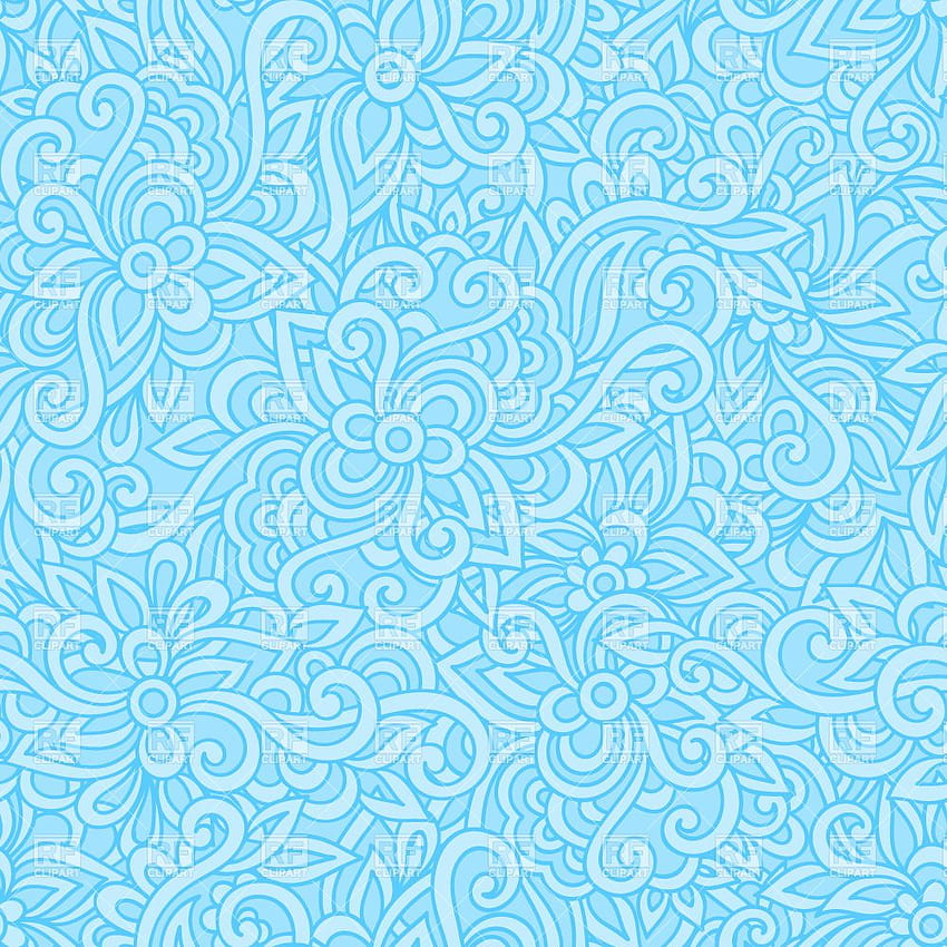 Blue Floral Pattern Tumblr Blue flower pattern HD phone wallpaper