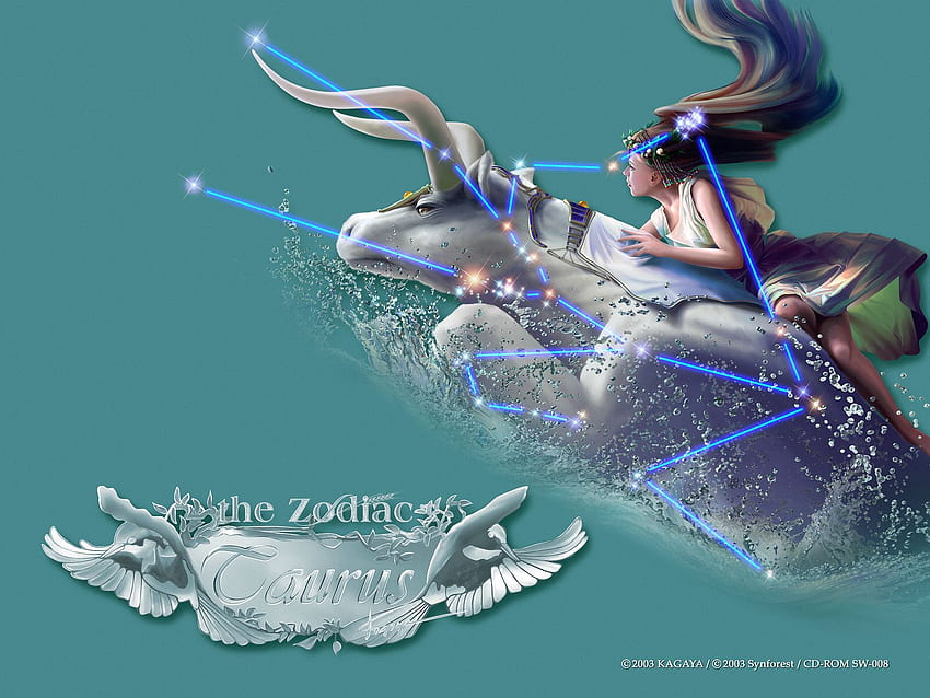 Taurus - Zodiac Taurus - & Background HD wallpaper