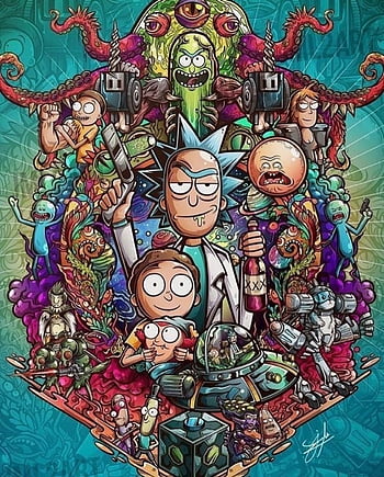 prompthunt: Trippy Stoner Rick Sanchez from Rick and Morty