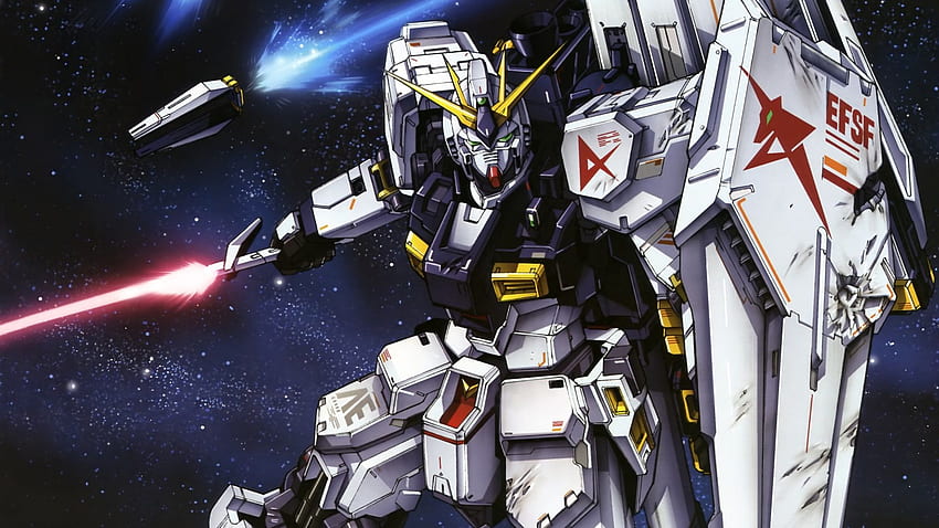 Mobile Suit Gundam, Anime Jepang - Nu Gundam Wallpaper HD