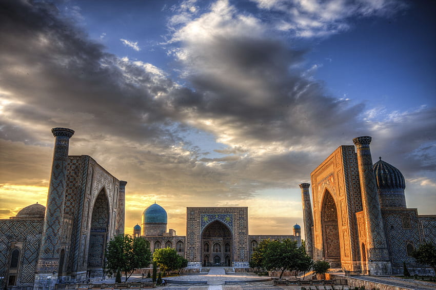 Самарканд, Узбекистан. Готини места за посещение, Пътуване, Узбекистан HD тапет