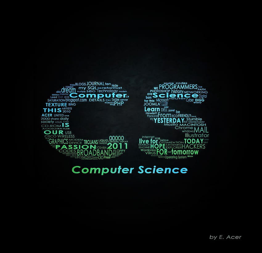 Предистория на компютърните науки. Компютърни науки през 2019 г., инженер HD тапет