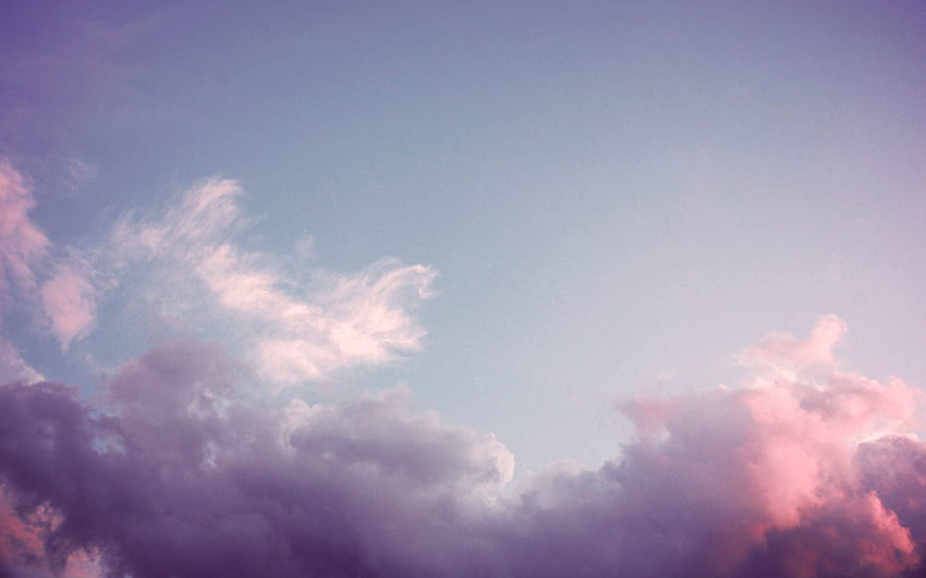 自然, 空, ピンク, 雲 高画質の壁紙