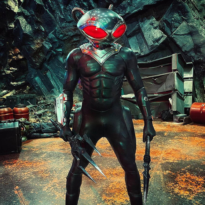 James Wan shares new Black Manta from Aquaman 2, DC Black Manta HD phone wallpaper