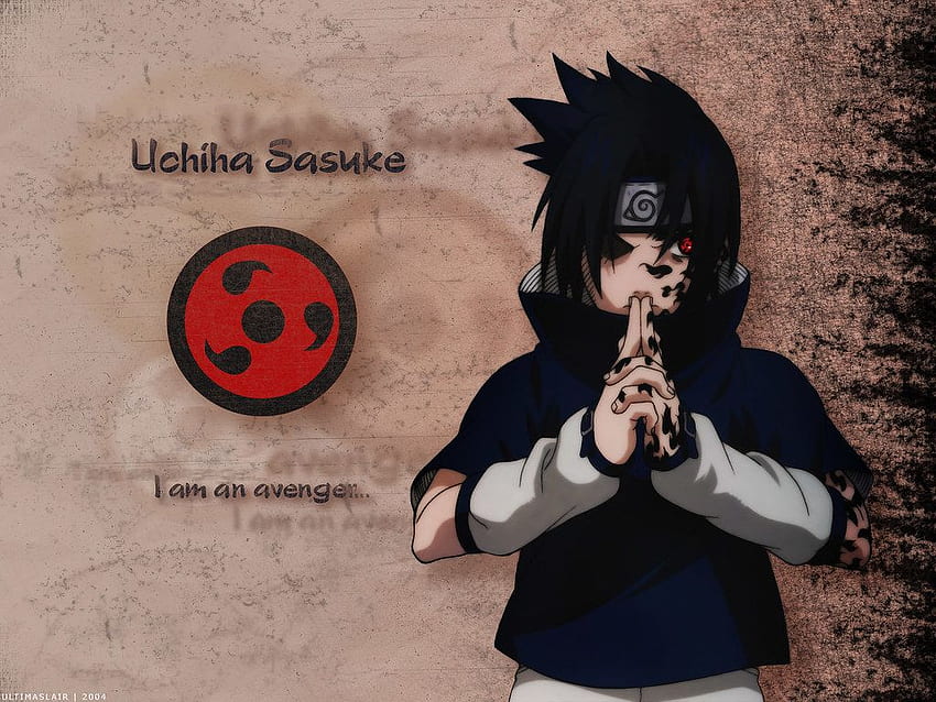 Sasuke usa marca da maldição#