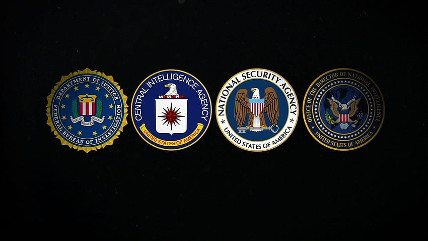 Agência Central de Inteligência, logotipo da CIA papel de parede HD