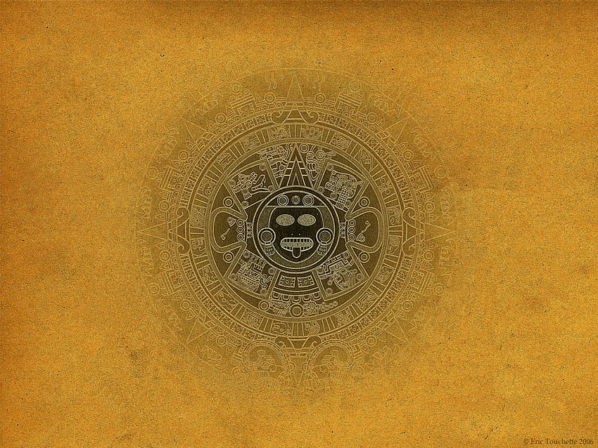 Aztec Calendar, aztec, art HD wallpaper