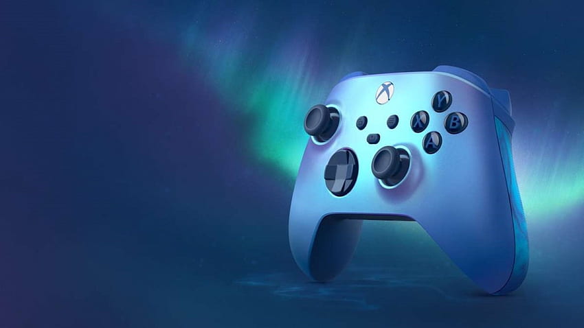 Rivelato il nuovo controller wireless per Xbox Series X con il bellissimo design dell'edizione speciale Aqua Shift, anniversario di Xbox Sfondo HD