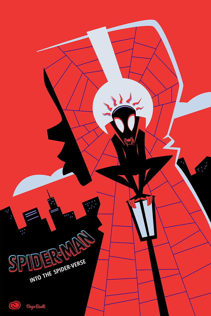 Spider-Man: Into the Spider-Verse, Miles Morales, fan art HD phone wallpaper