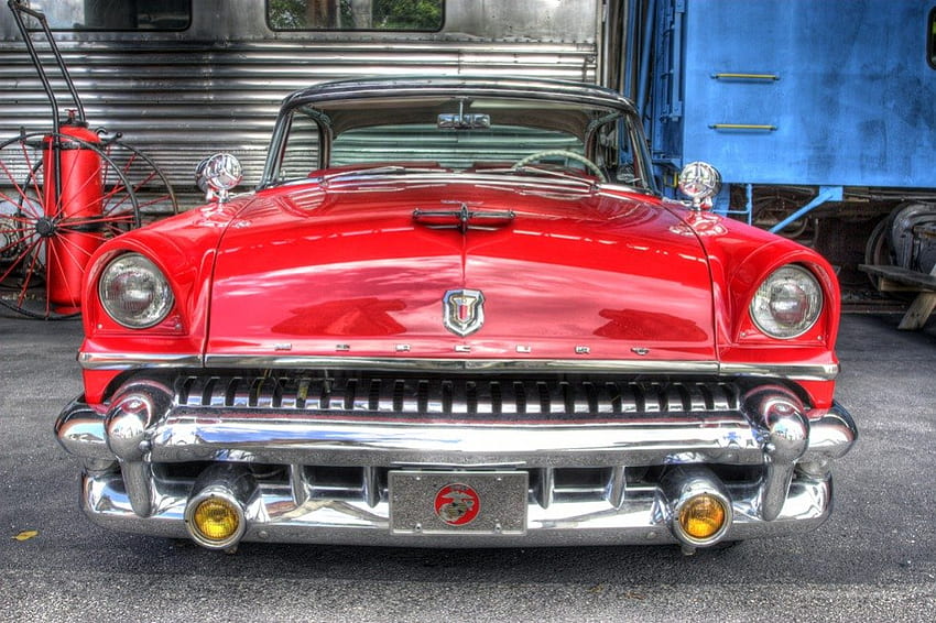 1950er Mercury Montclair, Tuning, Mercury, Montclaire, Auto HD-Hintergrundbild