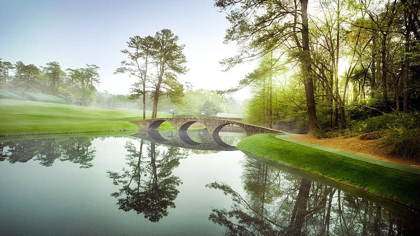 Augusta Ulusal Golf Sahası Ustaları 2015 HD duvar kağıdı