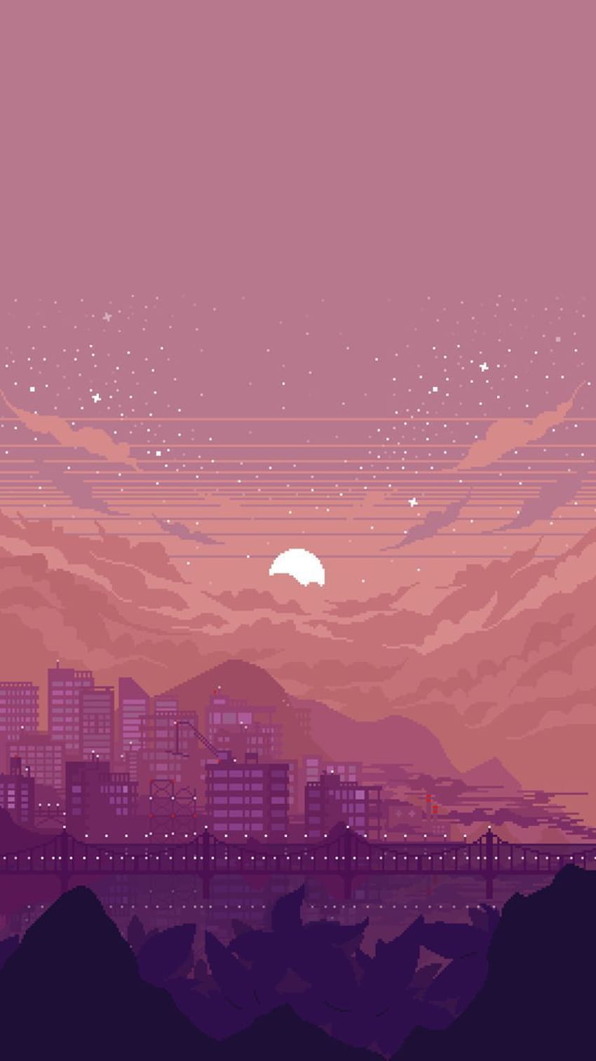 Pixel Pink, Pink Pixel Art HD phone wallpaper
